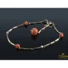 PULSERAS Pulsera oro amarillo y coral