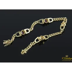 PULSERAS Pulsera oro amarillo y rubíes