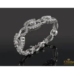 PULSERAS Pulsera oro blanco diamantes