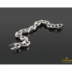 PULSERAS Pulsera oro blanco eslabón calabrote