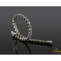 PULSERAS Pulsera oro blanco riviere.
