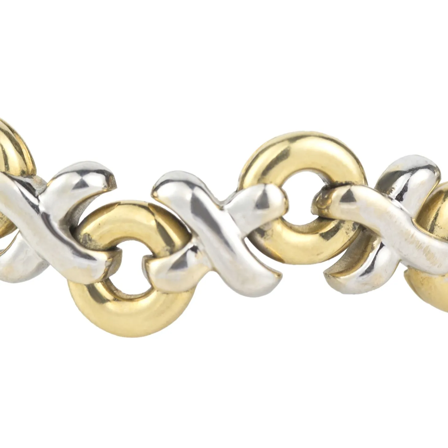 PULSERAS Pulsera oro blanco y oro amarillo