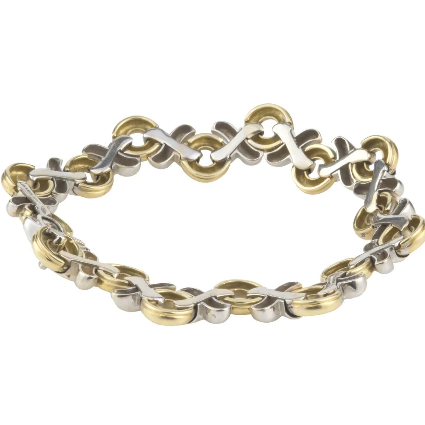 PULSERAS Pulsera oro blanco y oro amarillo