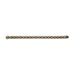 PULSERAS Pulsera realizada en oro amarillo y oro blanco.