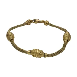PULSERAS Pulsera realizada en oro amarillo.