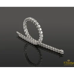 PULSERAS Pulsera riviere oro blanco