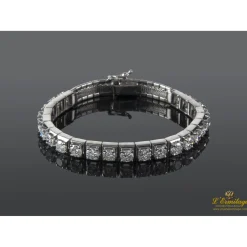 PULSERAS Pulsera riviere oro blanco