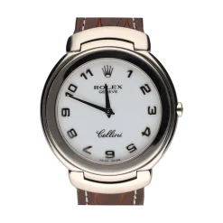 ROLEX Cellini oro blanco quartz.