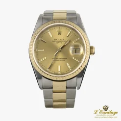 ROLEX Date acero y oro caballero 34mm