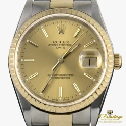 ROLEX Date acero y oro caballero 34mm