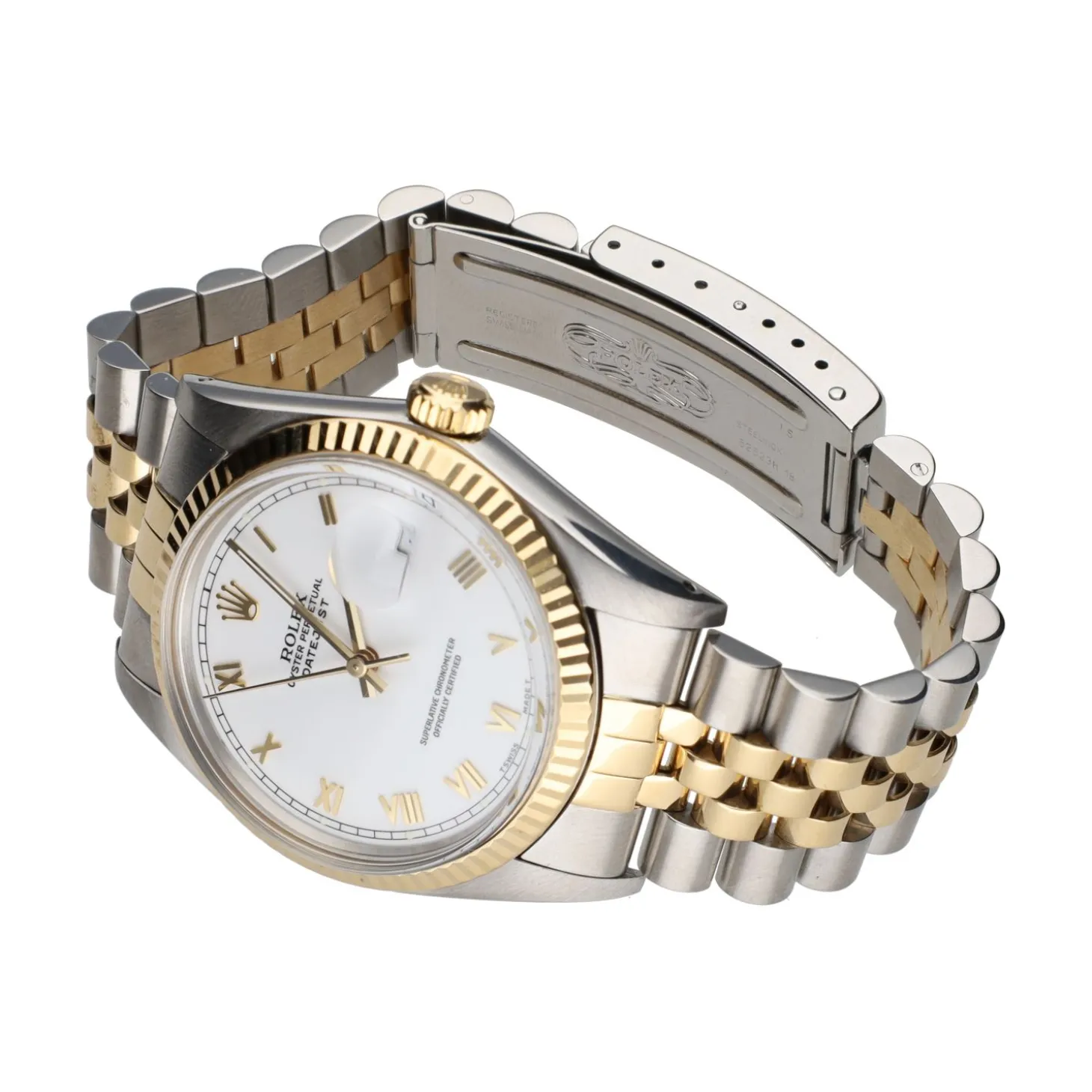 ROLEX Datejust acero y oro jubille plexi 36mm.