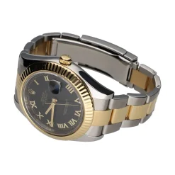 ROLEX Datejust ii acero y oro oyster esfera negra 41mm.