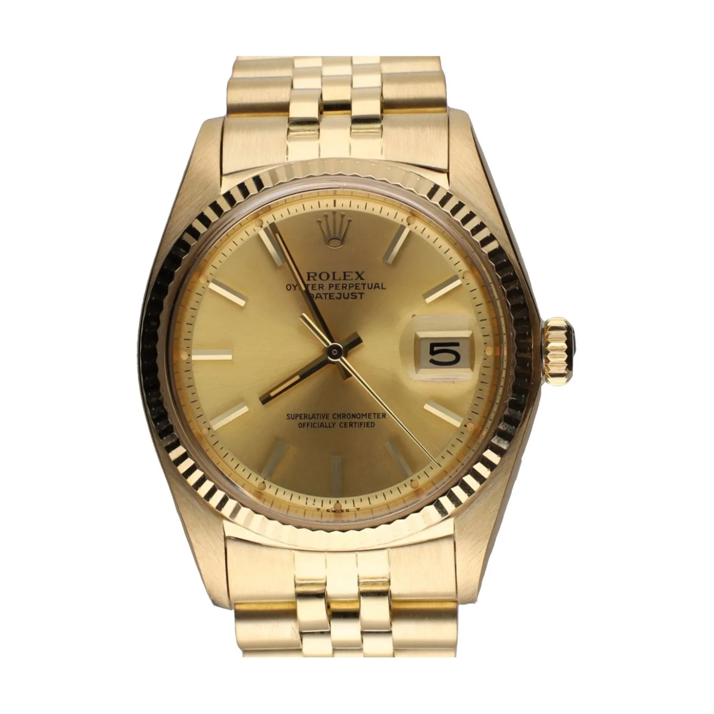 ROLEX Datejust oro amarillo jubille 36mm.