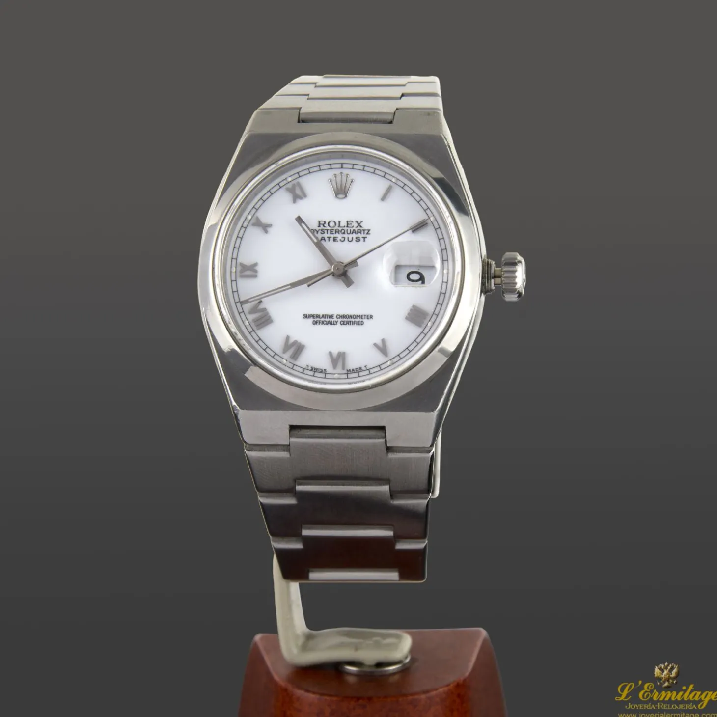 ROLEX Datejust oysterquartz acero