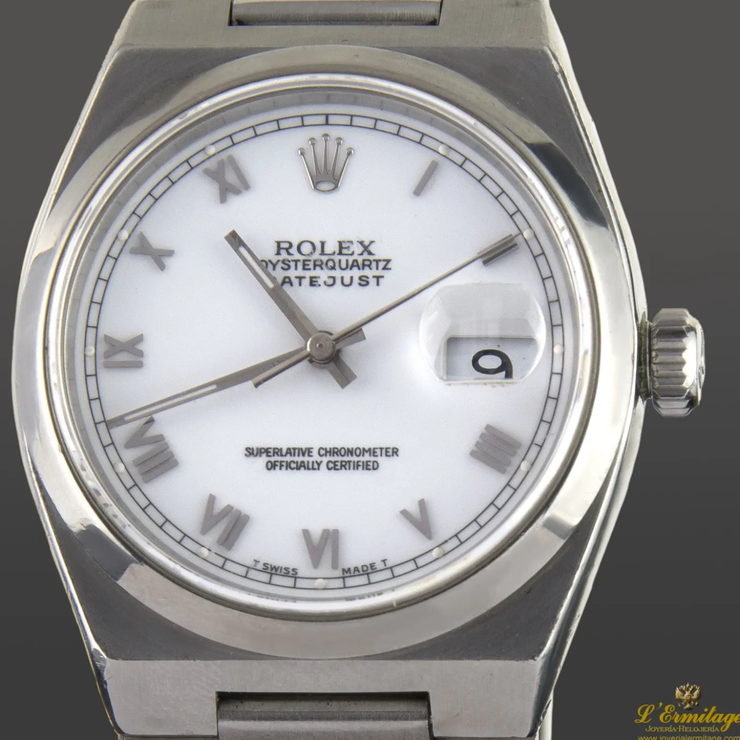 ROLEX Datejust oysterquartz acero