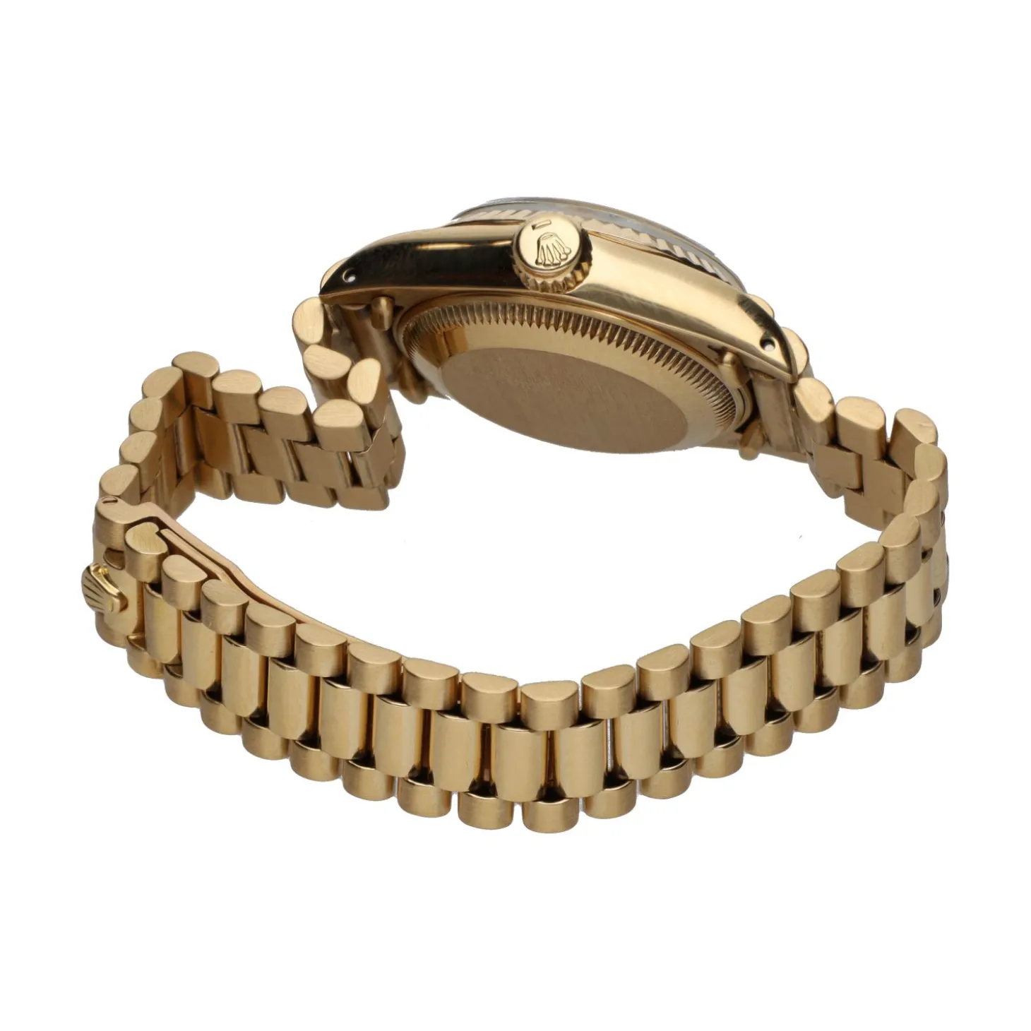 ROLEX Datejust señora oro amarillo president plexi 26mm.