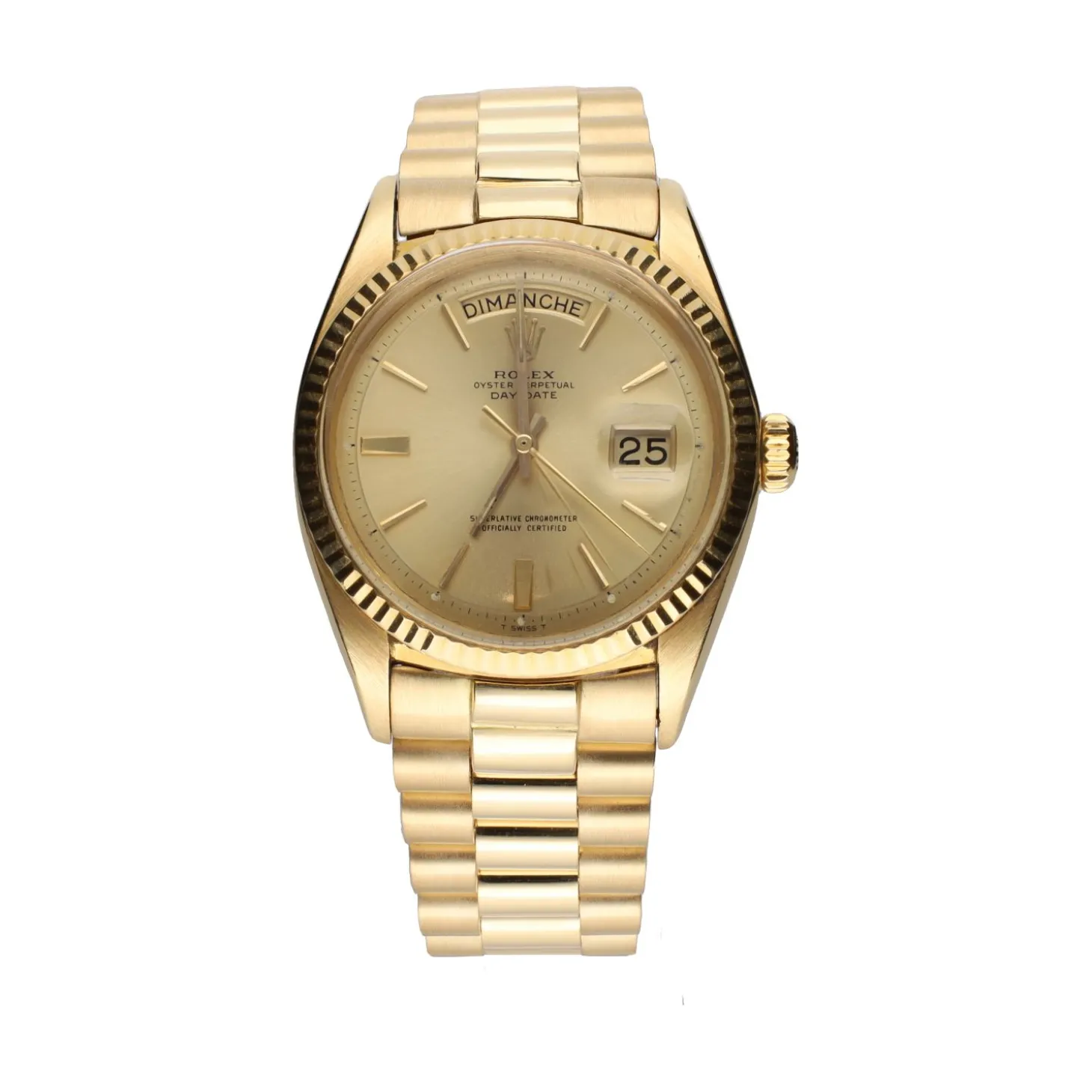 ROLEX Day-date oro amarillo president 36mm.