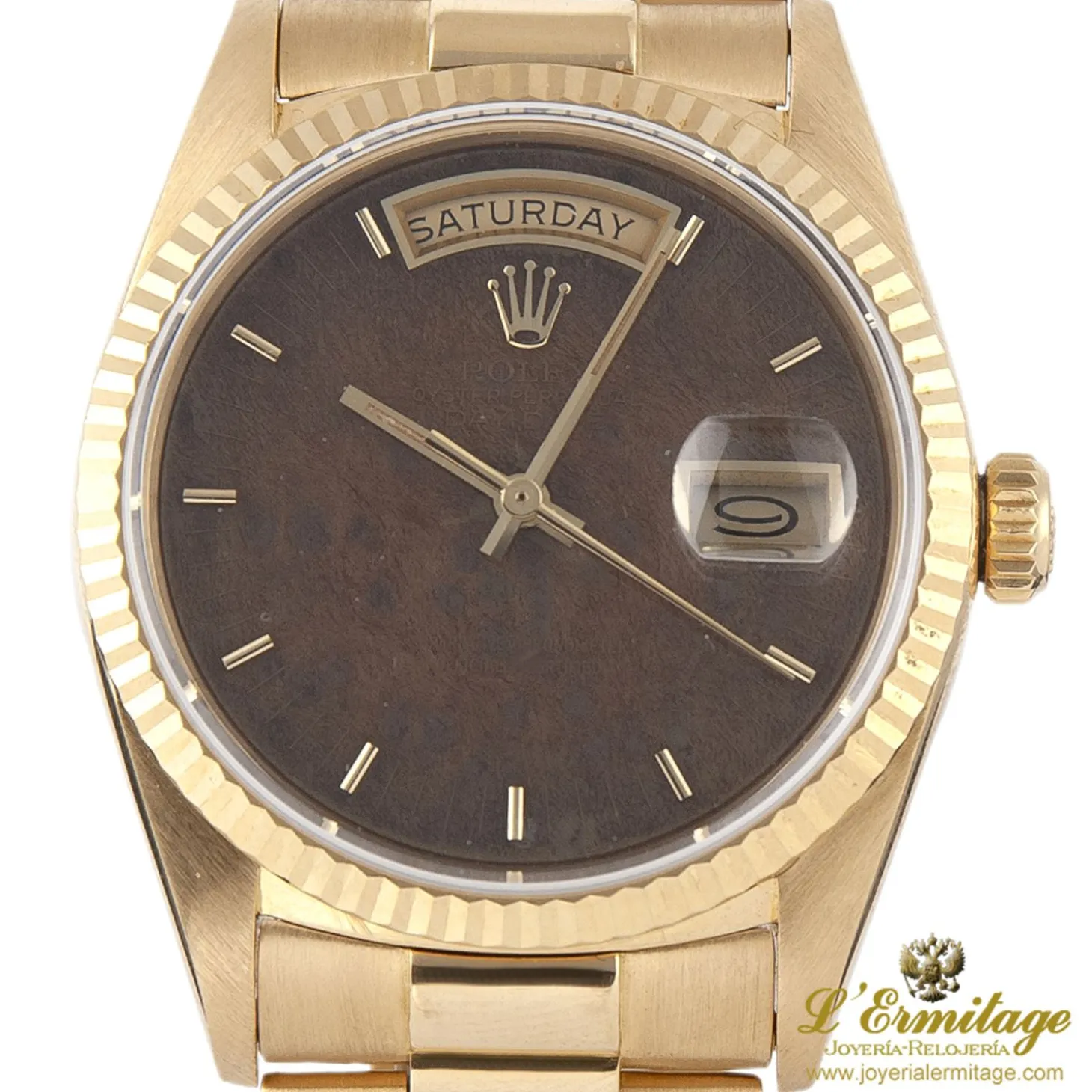 ROLEX Day-date oro amarillo president 36mm