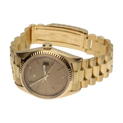 ROLEX Day-date oro amarillo sigma bronze dial president 36mm.