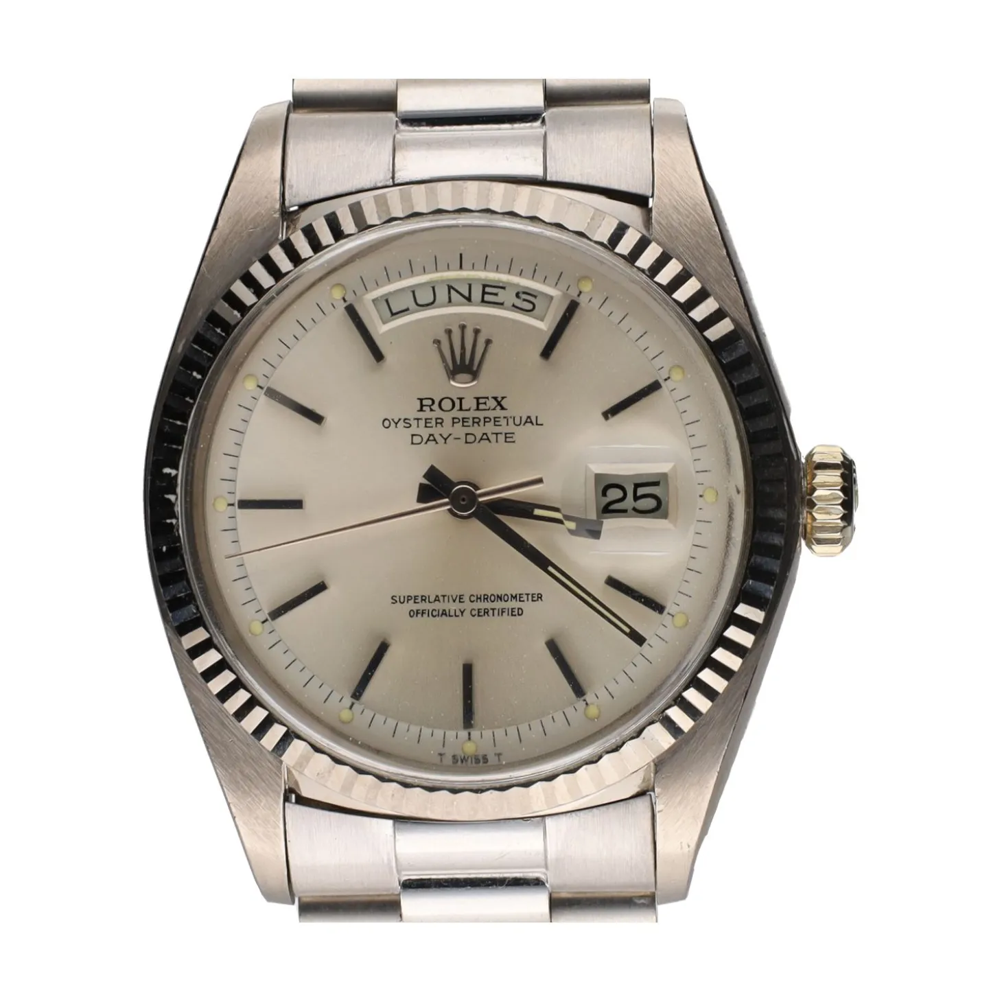 ROLEX Day-date oro blanco president 36mm.
