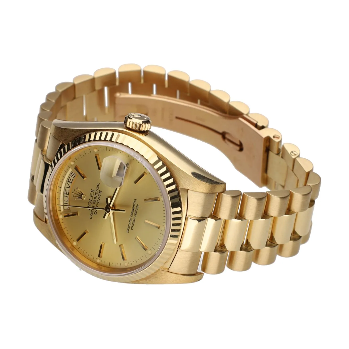 ROLEX Day-date president oro amarillo 36mm.