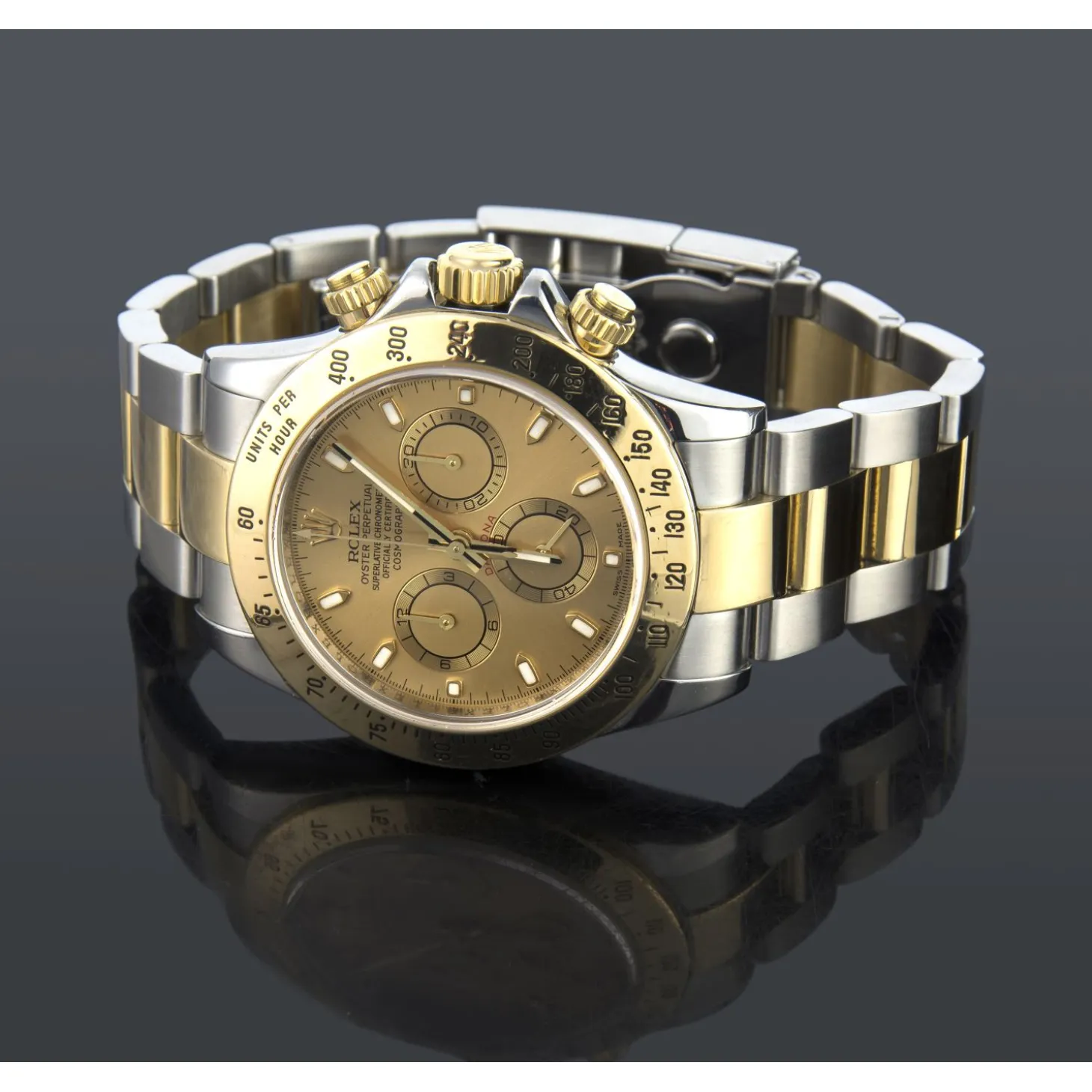 ROLEX Daytona acero y oro