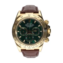 ROLEX Daytona oro amarillo cuero zenith.