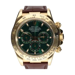 ROLEX Daytona oro amarillo cuero zenith.