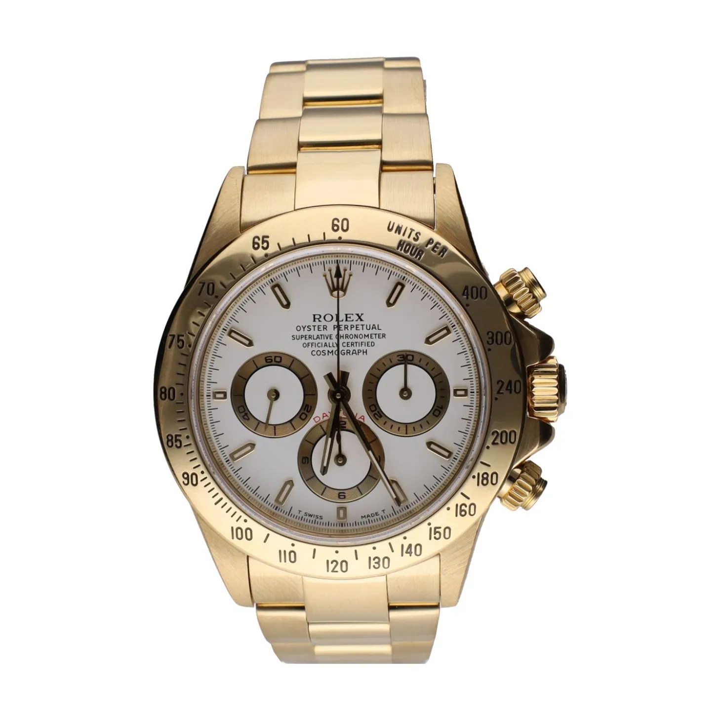 ROLEX Daytona oro amarillo zenith.