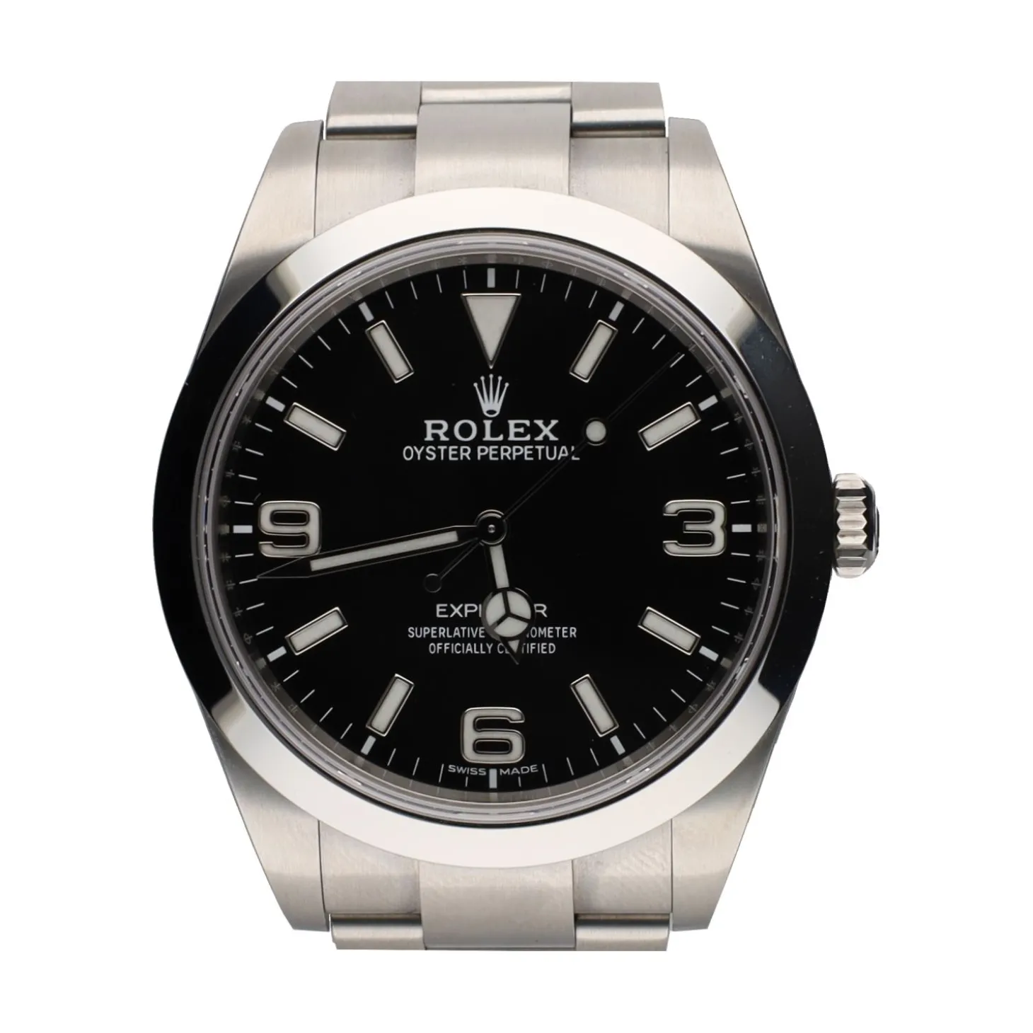 ROLEX Explorer i acero 39mm.