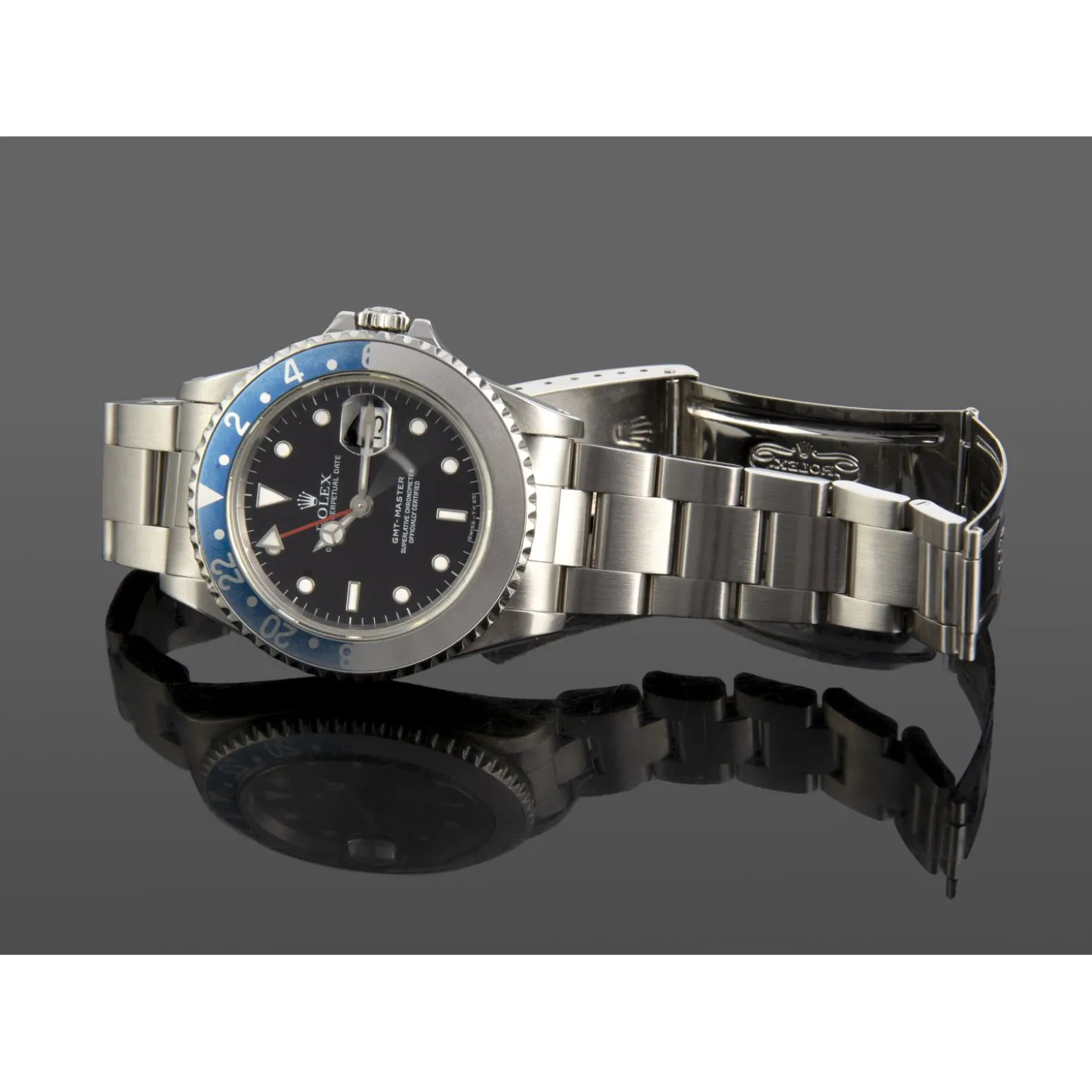 ROLEX Gmt-master acero.
