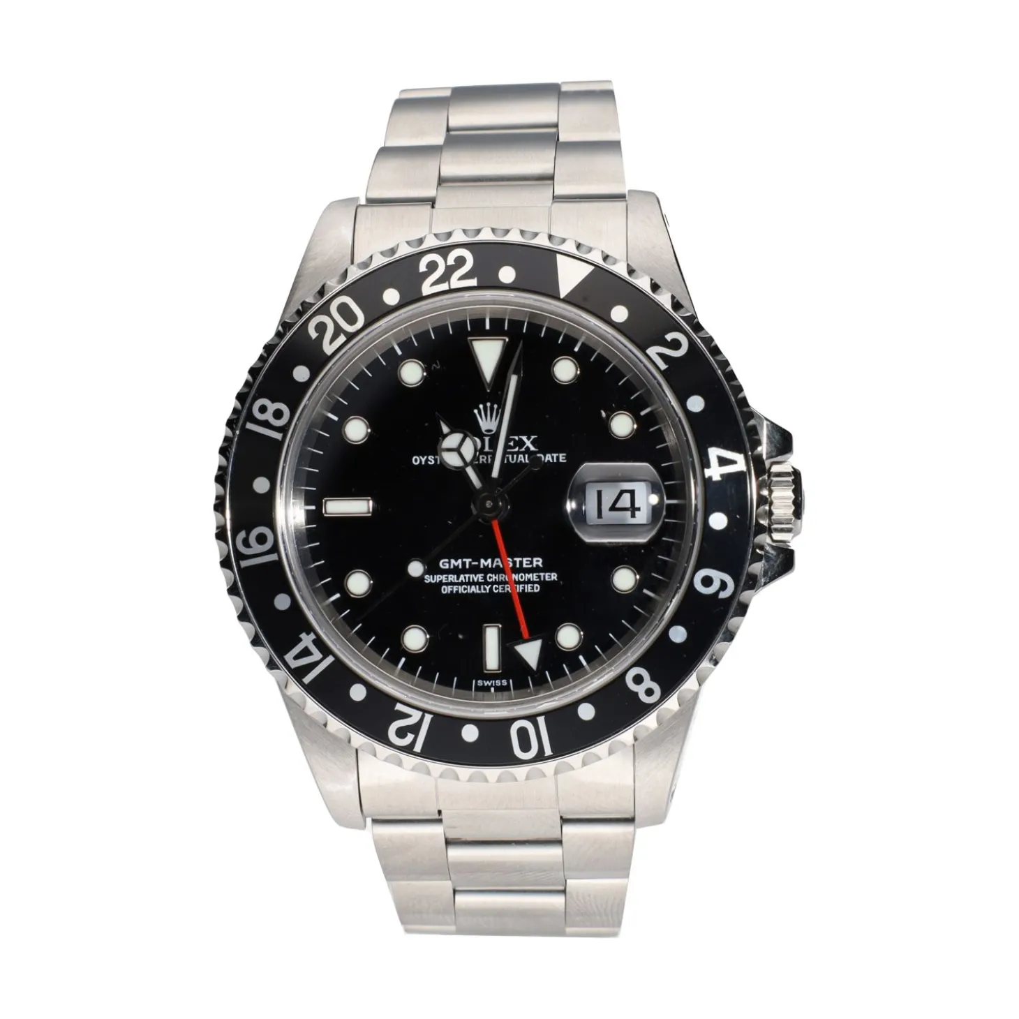 ROLEX Gmt-master acero oyster 40mm.