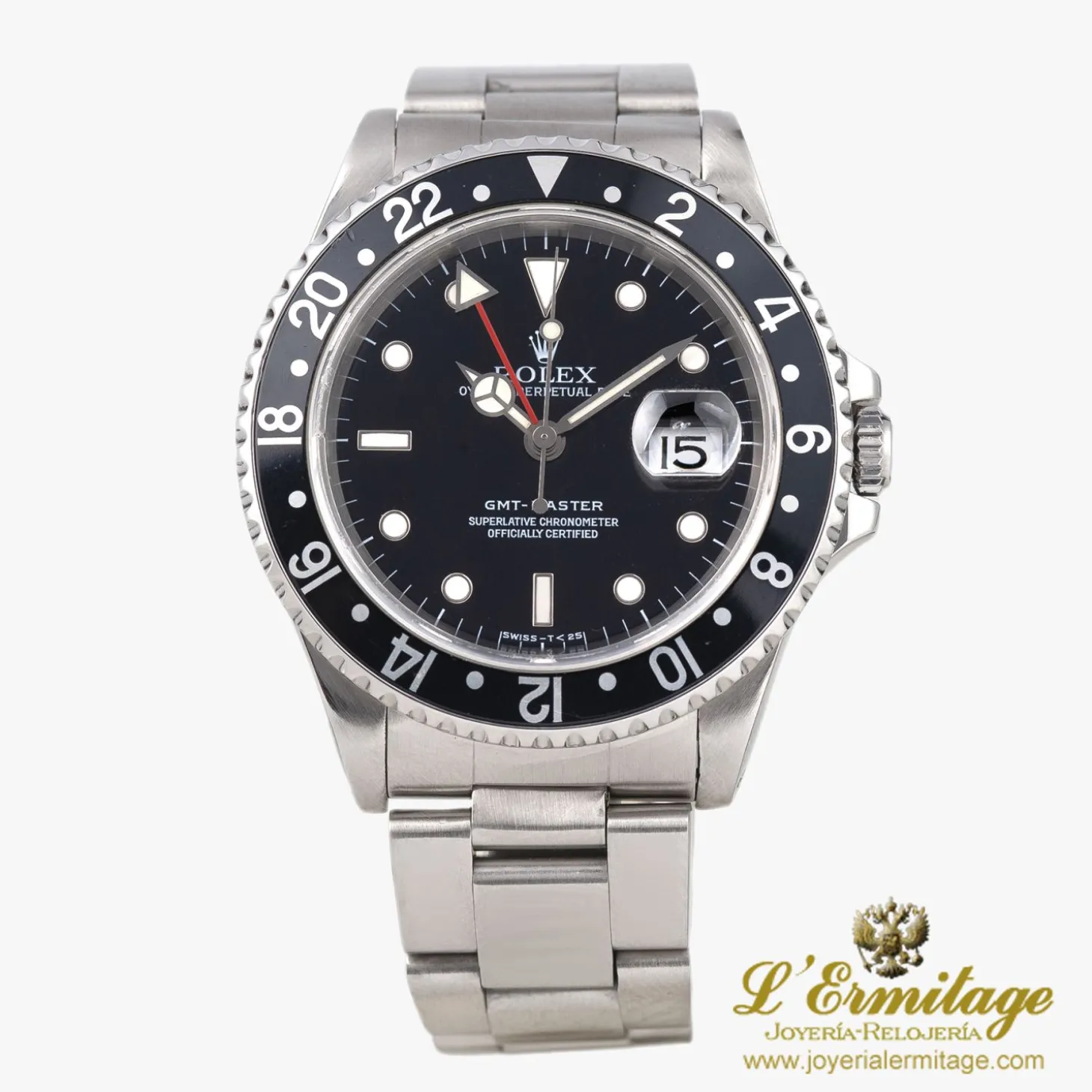 ROLEX Gmt-master acero oyster.