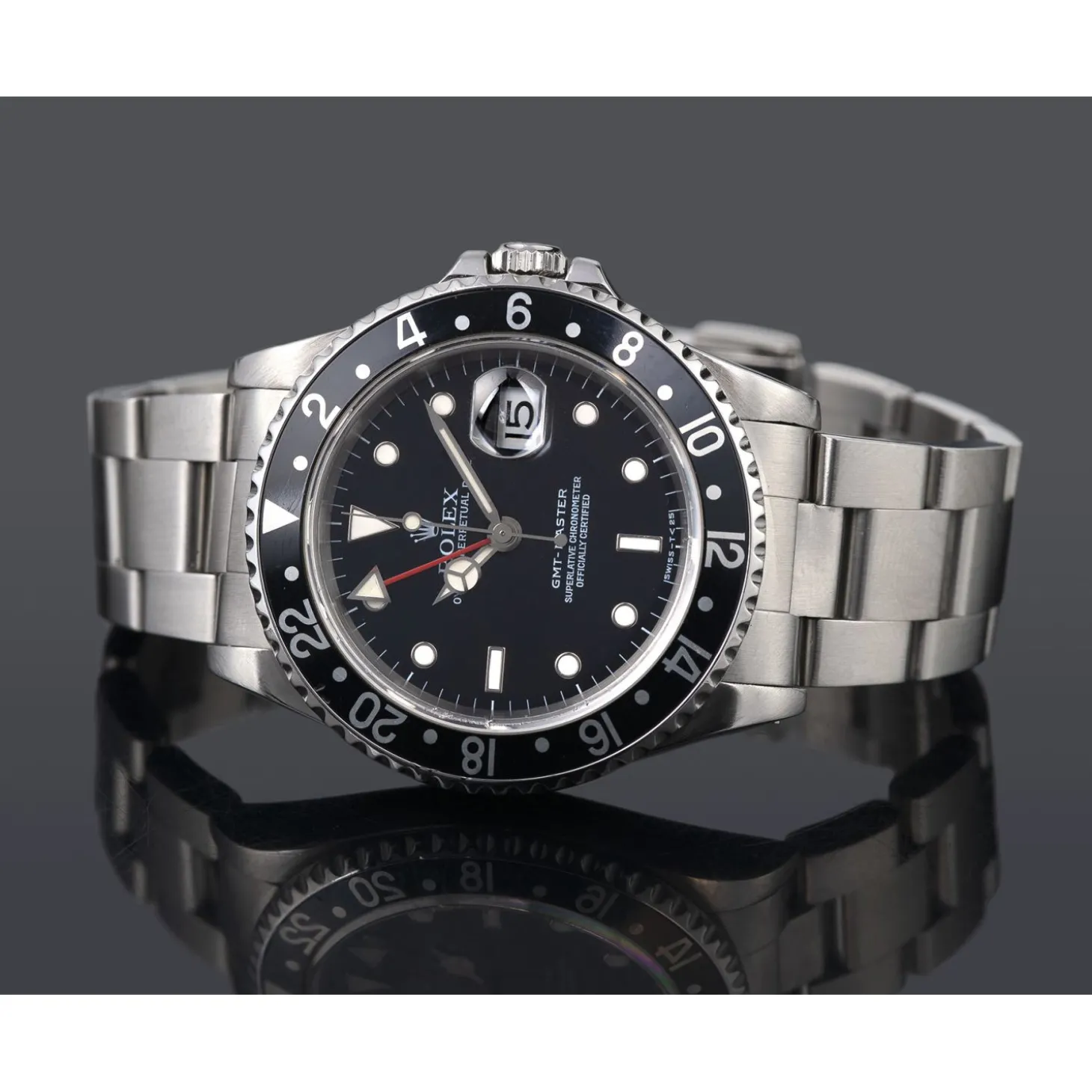 ROLEX Gmt-master acero oyster.