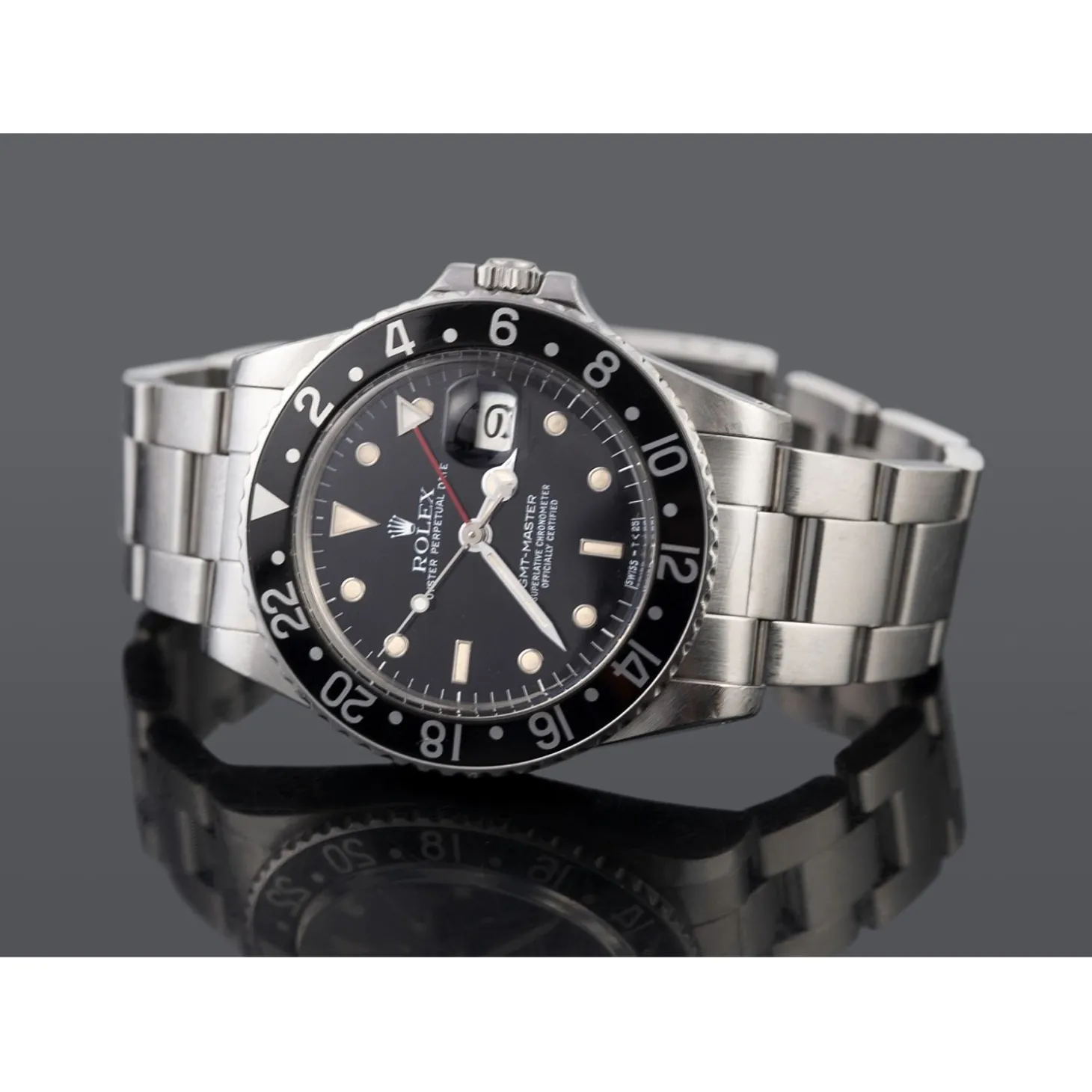 ROLEX Gmt-master acero plexiglass.