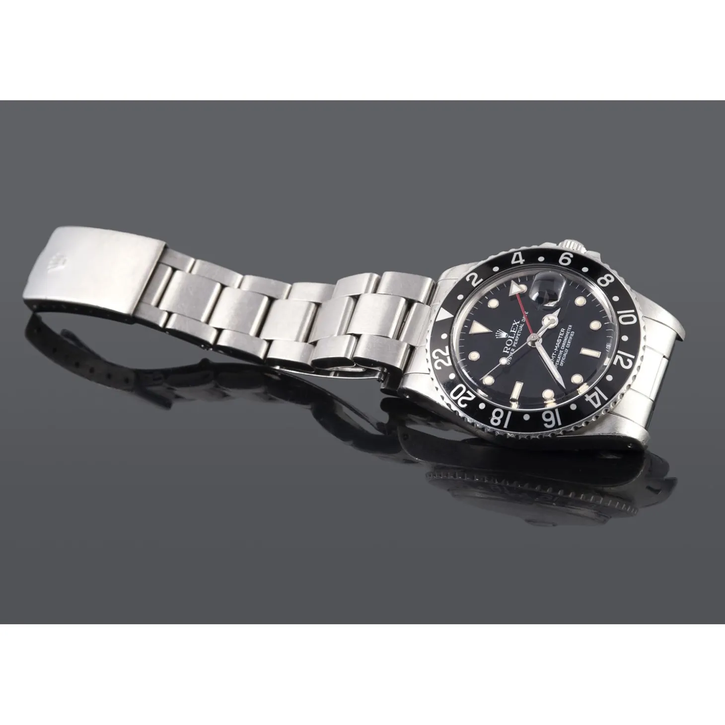 ROLEX Gmt-master acero plexiglass.