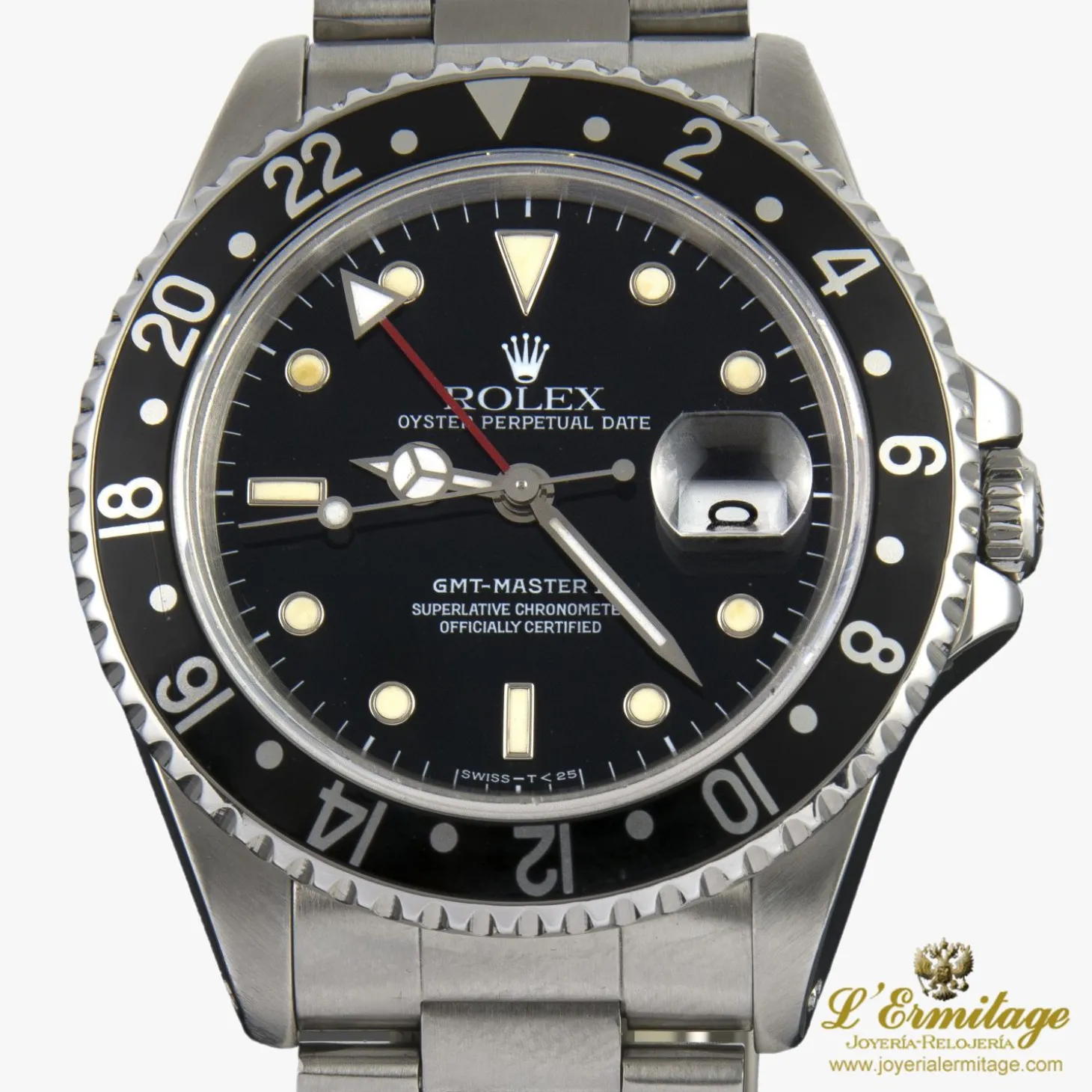 ROLEX Gmt-master ii acero
