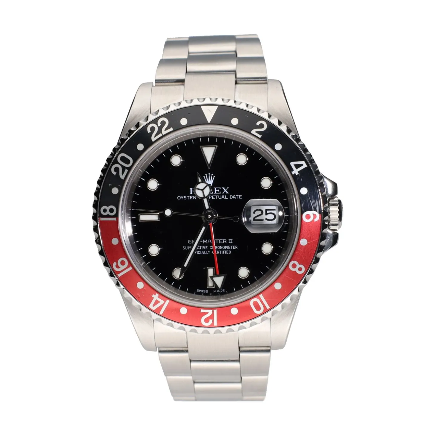 ROLEX Gmt-master ii acero oyster 40mm.