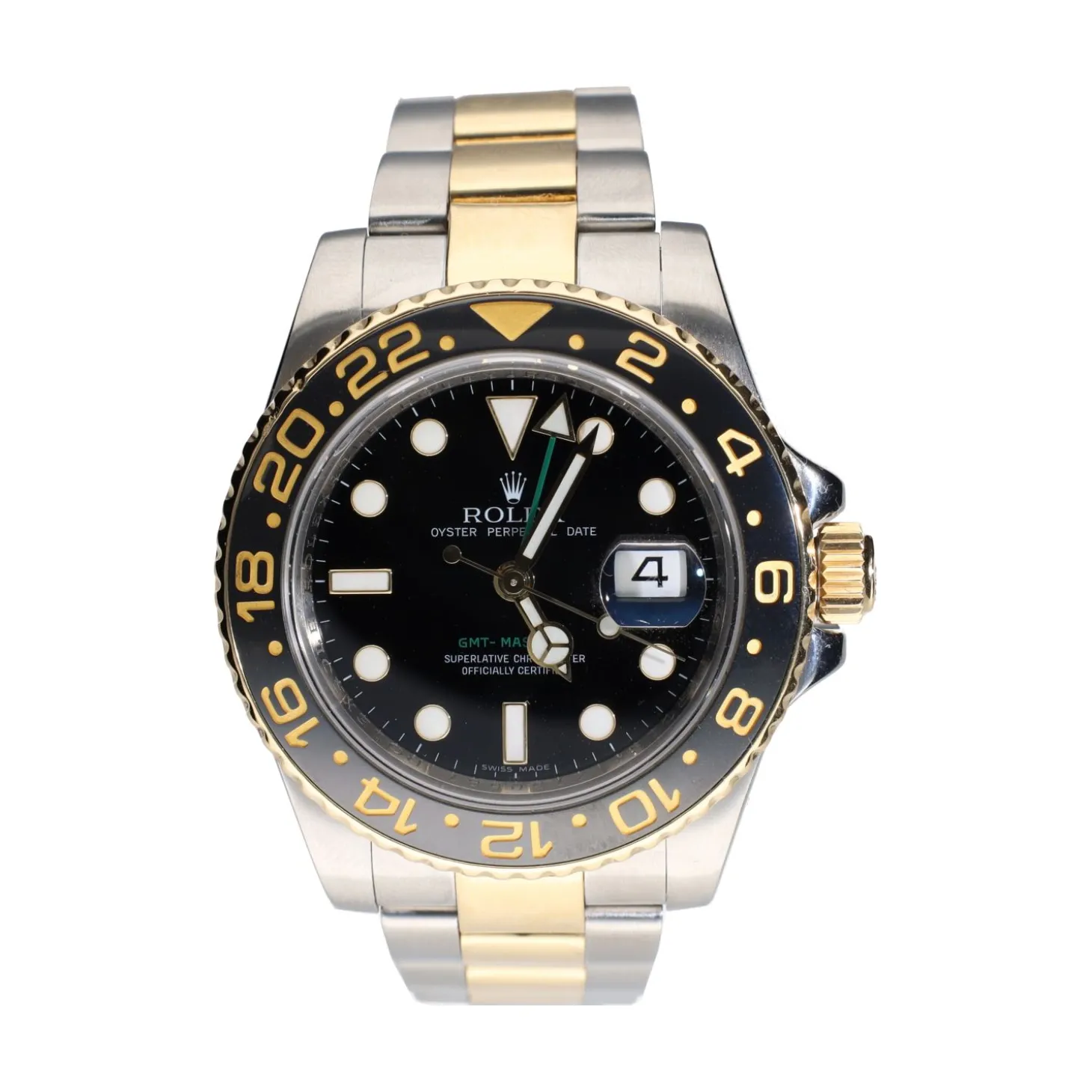 ROLEX Gmt-master ii acero y oro cerámico.
