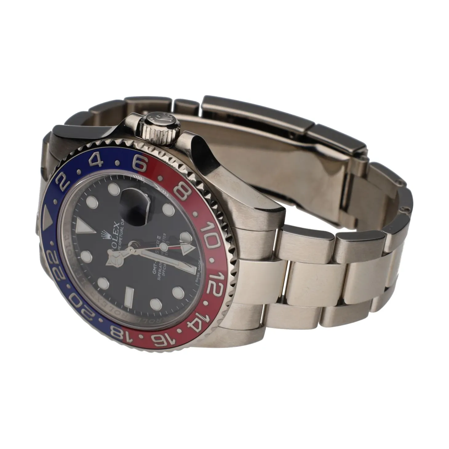 ROLEX Gmt-master ii oro blanco cerámico 40mm.