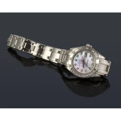 ROLEX Lady-datejust pearlmaster oro blanco y diamantes 29mm.