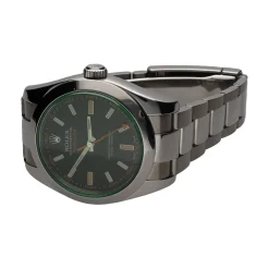 ROLEX Milgauss acero cristal verde 40mm.