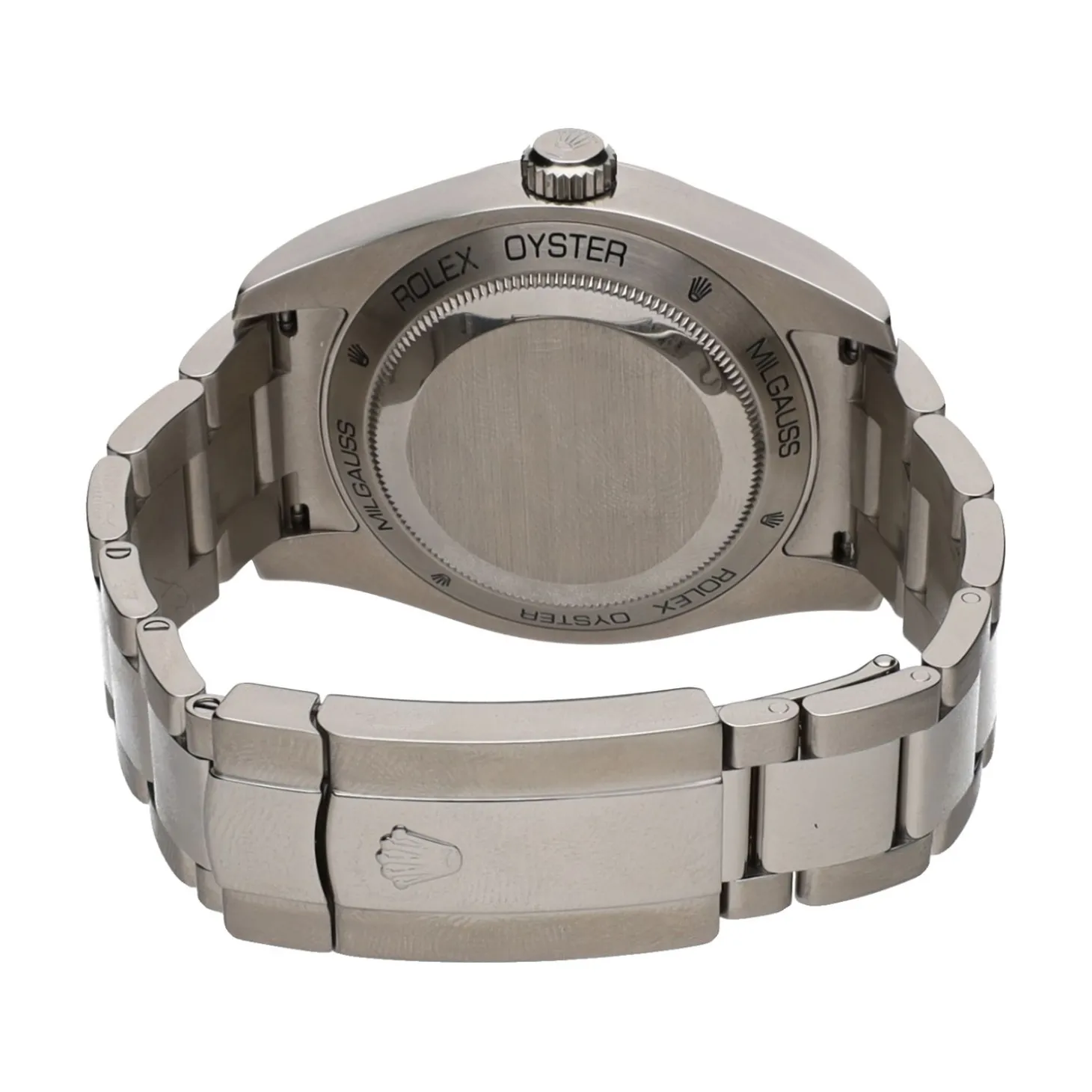 ROLEX Milgauss acero cristal verde 40mm.