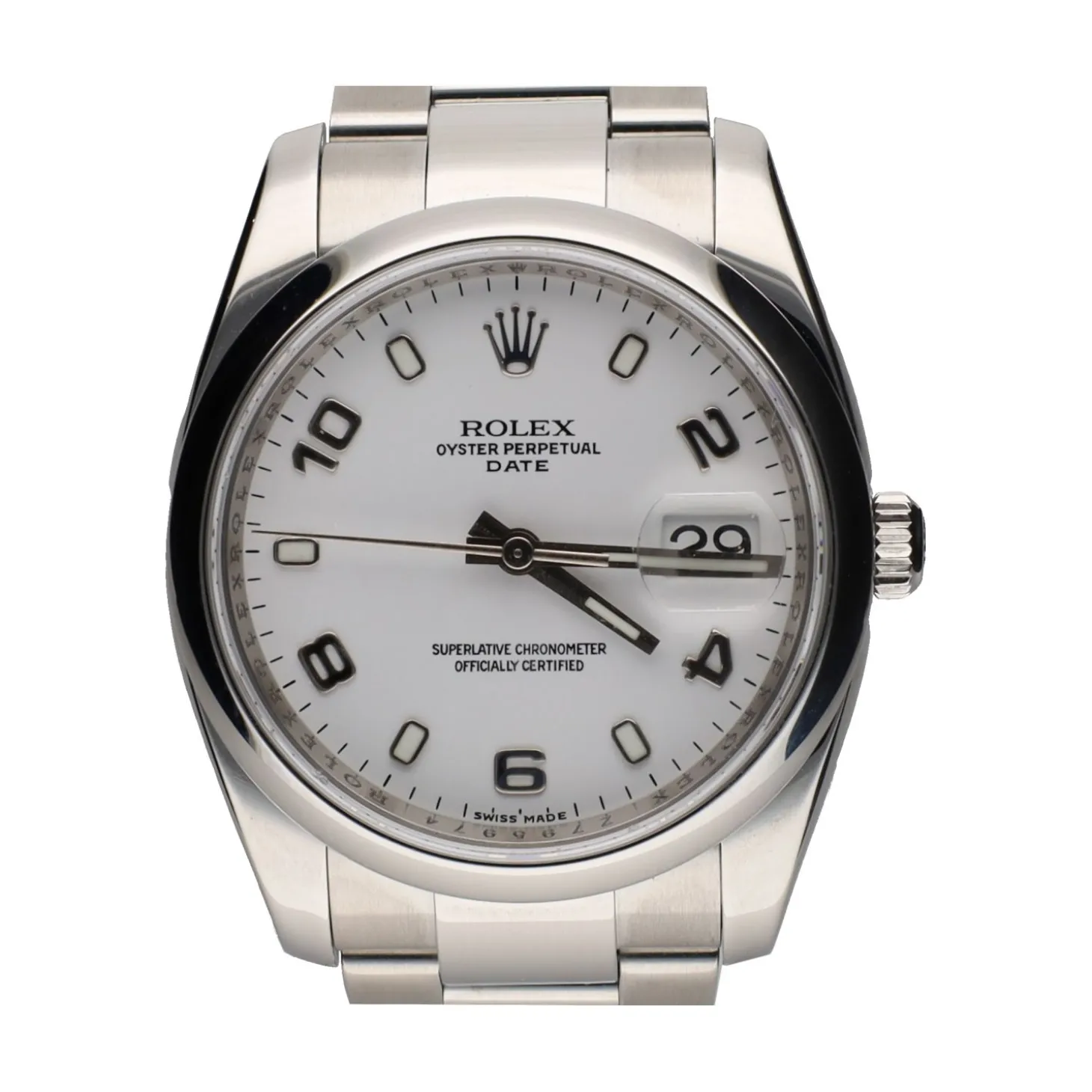 ROLEX Oyster perpetual date acero 34mm.