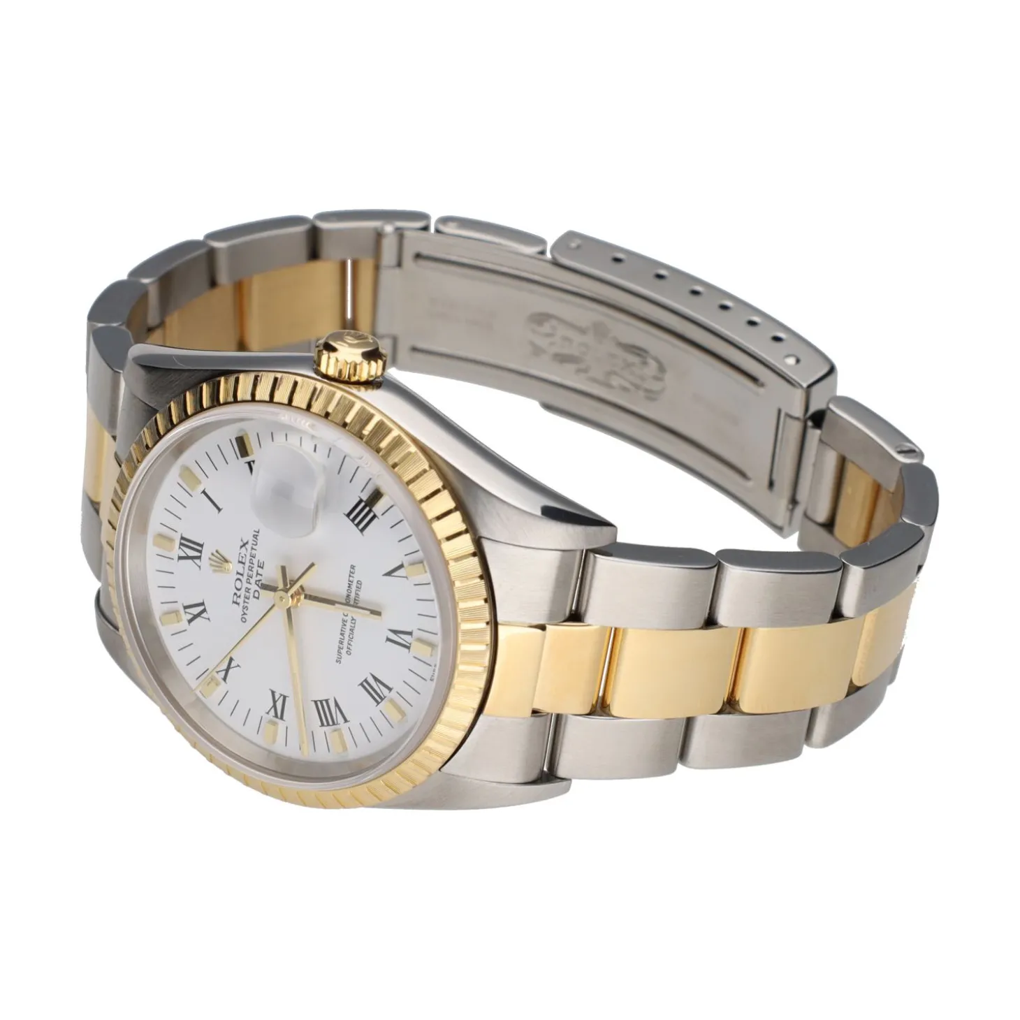 ROLEX Oyster perpetual date acero y oro 34mm.