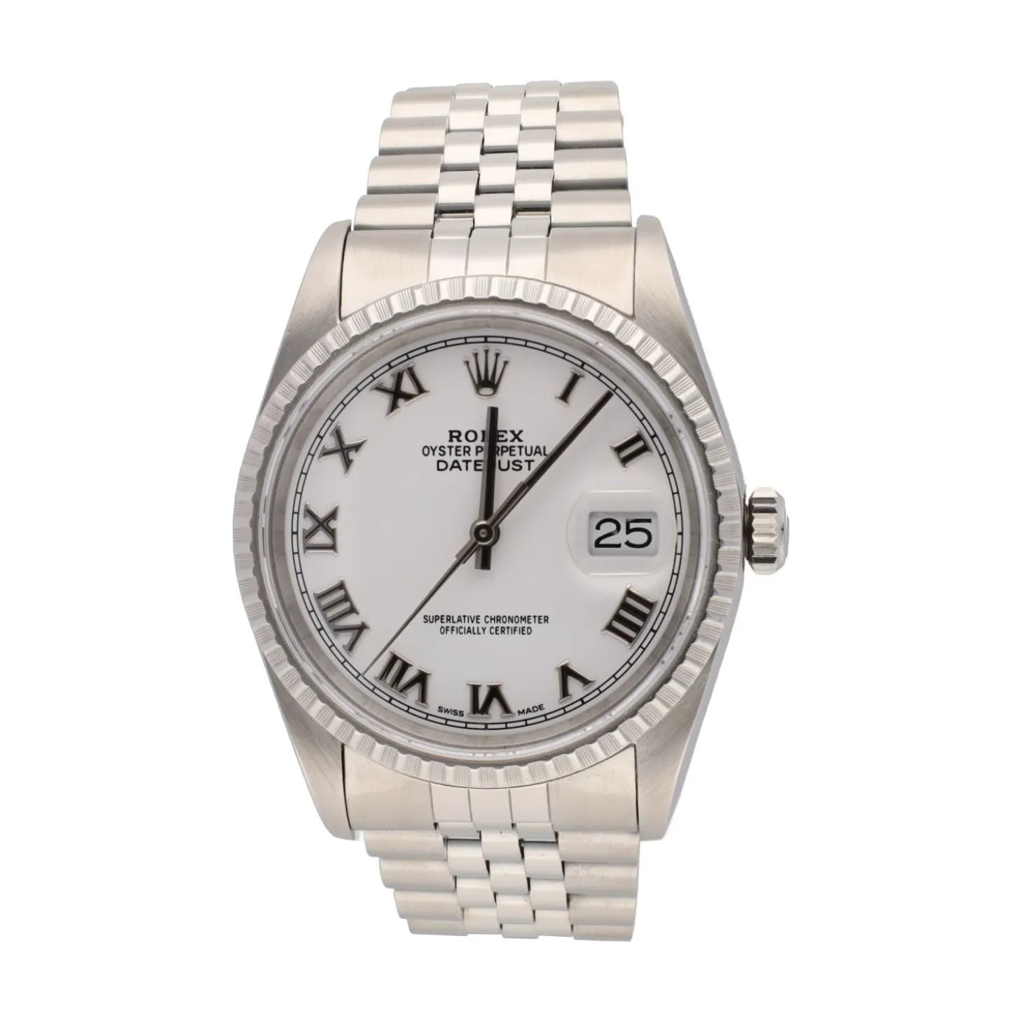 ROLEX Oyster perpetual datejust 36mm acero jubille.