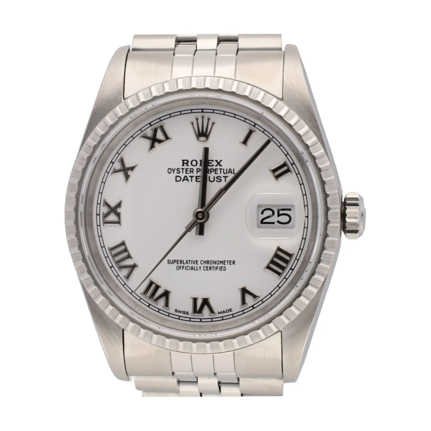 ROLEX Oyster perpetual datejust 36mm acero jubille.