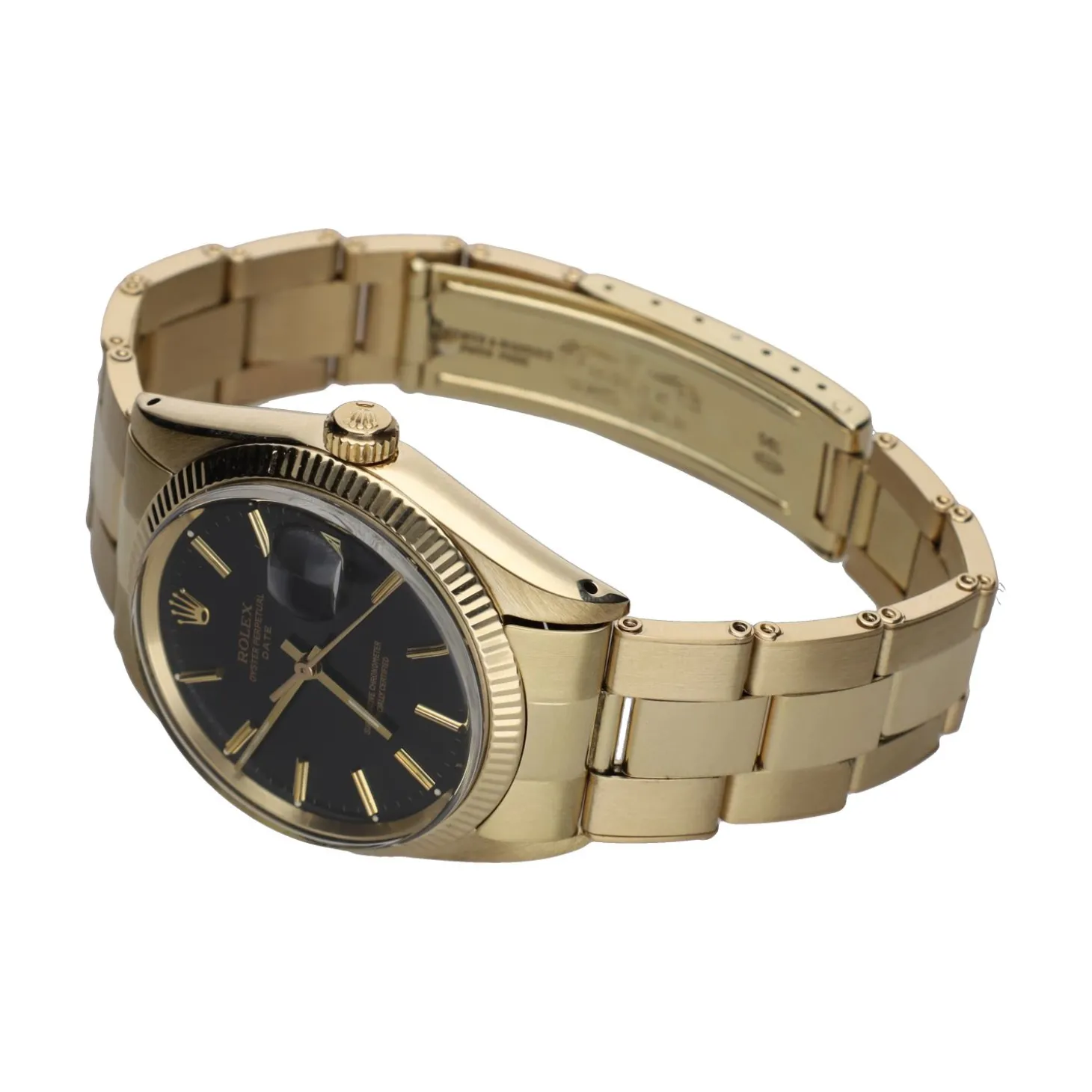 ROLEX Oyster perpetual date oro amarillo 34mm.