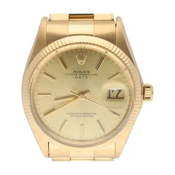 ROLEX Oyster perpetual date oro amarillo 34mm.