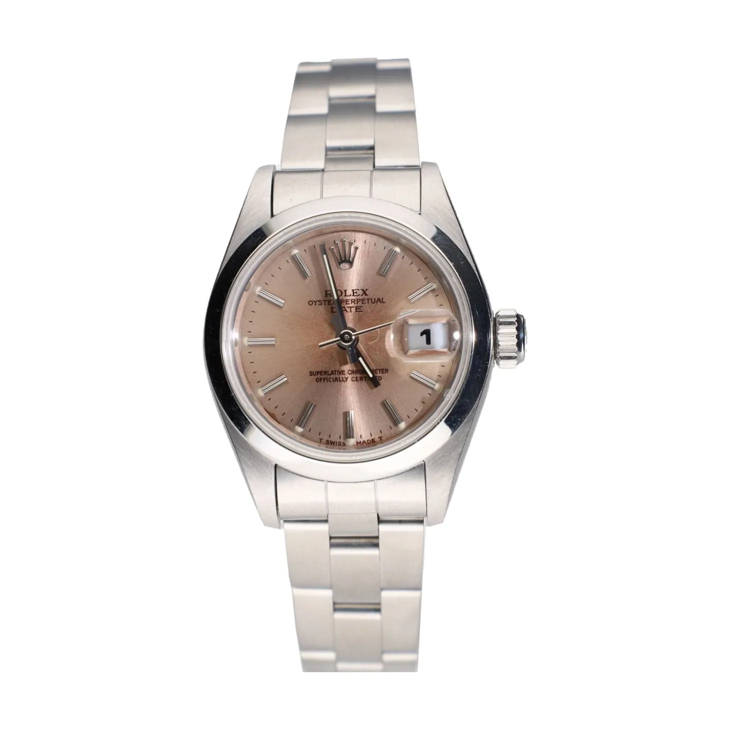 ROLEX Oyster perpetual date señora acero 26mm.